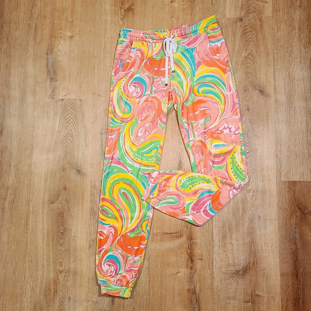 Lilly Pulitzer Velour Joggers